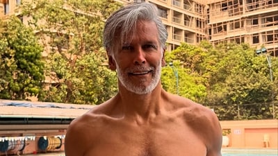 Milind Soman turned 60 on November 4. (Instagram) Milind Soman turned 60 on November 4. (Instagram)