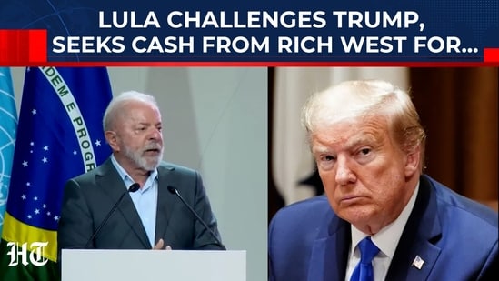 Brazil's Lula urges Trump to boost climate funding, slams U.S. denial at COP30