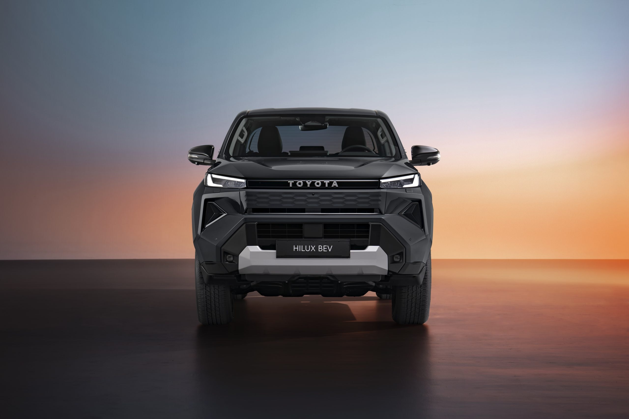 The Hilux BEV features a 59.2 kWh battery pack that powers a front and rear electric motor setup to make a combined 144 kW or 193 bhp The Hilux BEV features a 59.2 kWh battery pack that powers a front and rear electric motor setup to make a combined 144 kW or 193 bhp