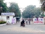 A view of the Al Falah University in Faridabad. (PTI Photo)