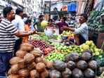 Vegetable prices declined 27.57% after a 21.38% fall a month ago.