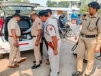 Security was beefed up in Gurugram following a blast near Delhi's Red Fort Security was beefed up in Gurugram following a blast near Delhi's Red Fort