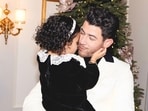 Nick Jonas shared a photo wth daughter Malti.