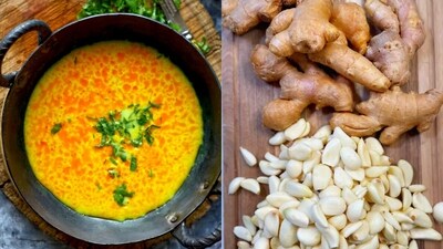 This Punjabi adrak lehsun sabzi will keep the first winter chills at bay (Photos: Fun FOOD Frolic, Stew with Saba) This Punjabi adrak lehsun sabzi will keep the first winter chills at bay (Photos: Fun FOOD Frolic, Stew with Saba)
