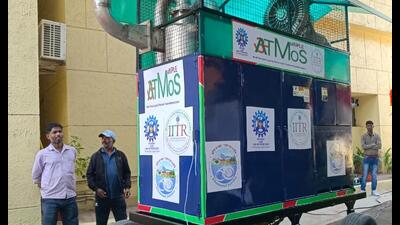 Developed at a cost of  ₹5 lakh, the prototype reduced air pollutants by up to 94% during trials. (Sourced)