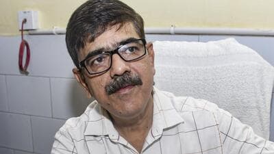 Dr Zafar Hayat, ex-husband of Dr Shaheen Sayeed, named accused in the Delhi car blast case. (PTI) Dr Zafar Hayat, ex-husband of Dr Shaheen Sayeed, named accused in the Delhi car blast case. (PTI)