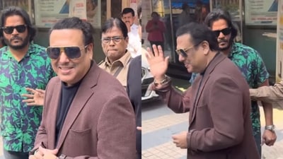 Govinda after being discharged from the hospital