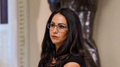 Rep. Lauren Boebert at the House Chamber in the U.S. Capitol Building. (Getty Images via AFP)