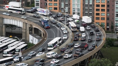 Tragedy struck on Route 495 in New Jersey where a pedestrian was killed, leading to significant traffic jams at the Lincoln Tunnel. (REUTERS)