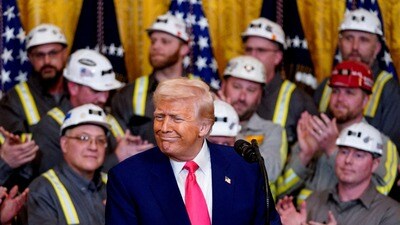 US President Donald Trump at the White House in Washington, D.C. (REUTERS)