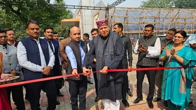 Uttar Pradesh agriculture minister Surya Pratap Shahi inaugurates the joint divisional rabi production seminar 2025 in Varanasi by cutting a ribbon (HT Photo) Uttar Pradesh agriculture minister Surya Pratap Shahi inaugurates the joint divisional rabi production seminar 2025 in Varanasi by cutting a ribbon (HT Photo)