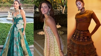 Ananya Panday serves bridesmaid inspo, the Bollywood way (Photos: Instagram) Ananya Panday serves bridesmaid inspo, the Bollywood way (Photos: Instagram)