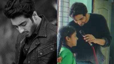 Ahaan Panday wins hearts in adorable video with little fans Ahaan Panday wins hearts in adorable video with little fans