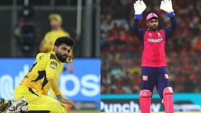 Ravindra Jadeja for CSK and Sanju Samson for RR. (Getty) Ravindra Jadeja for CSK and Sanju Samson for RR. (Getty)
