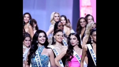 Miss Universe 2025: Several commenters flooded Melanie’s Instagram posts with “Free Palestine”. (X/@RimaHas) Miss Universe 2025: Several commenters flooded Melanie’s Instagram posts with “Free Palestine”. (X/@RimaHas)
