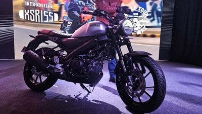 The Yamaha XSR155 features the same engine and chassis the underpins the likes of the R15 V4 and the MT-15 The Yamaha XSR155 features the same engine and chassis the underpins the likes of the R15 V4 and the MT-15