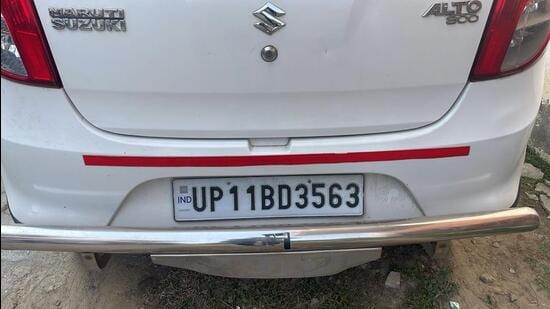 The Alto 800 car. (SOURCED)