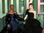 Ariana Grande faced a terrifying moment at the Singapore premiere of Wicked when an overzealous fan rushed her. Co-star Cynthia Erivo quickly intervened, shielding her. REUTERS/Jack Taylor