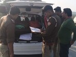 Meerut police have also intensified checking of vehicles. (Sourced) Meerut police have also intensified checking of vehicles. (Sourced)