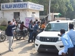 Officials from the NIA and other agencies have visited the Al-Falah campus at Dhauj, Faridabad. Officials from the NIA and other agencies have visited the Al-Falah campus at Dhauj, Faridabad.