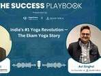 Avi Singhvi's Ekam Yoga transforms personal health struggles into a wellness movement, targeting 500 centres by 2030.