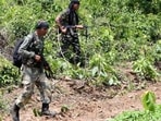 Security forces during an anti-Maoist operation. (AFP) Security forces during an anti-Maoist operation. (AFP)