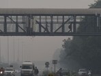 The Air Quality Index (AQI) in the district today was recorded at 300, placing it in the “poor” category, with PM 2.5 identified as the dominant pollutant. (Parveen Kumar) The Air Quality Index (AQI) in the district today was recorded at 300, placing it in the “poor” category, with PM 2.5 identified as the dominant pollutant. (Parveen Kumar)