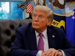 President Donald Trump at the Oval Office.