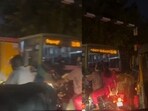 The footage captures a humorous but insightful view of daily life in Bengaluru.(X@Karnataka Portfolio)