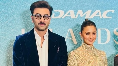 Alia Bhatt turned heads in Dubai with her stunning vintage look. She was spotted attending an event with her husband, actor Ranbir Kapoor, and her outfit was a true showstopper. (Instagram/ abunooraofficia) Alia Bhatt turned heads in Dubai with her stunning vintage look. She was spotted attending an event with her husband, actor Ranbir Kapoor, and her outfit was a true showstopper. (Instagram/ abunooraofficia)