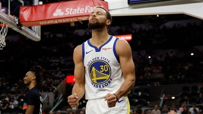 Stephen Curry recorded his 73rd match with 40-plus points. (Getty Images via AFP) Stephen Curry recorded his 73rd match with 40-plus points. (Getty Images via AFP)