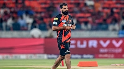 Mohammed Shami joined SRH in IPL 2025 (AFP) Mohammed Shami joined SRH in IPL 2025 (AFP)