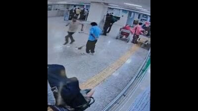 Convicted of raping and murdering a four-year-old girl, Sonu Singh, 29, managed to slip out of the handcuffs, pushed a jail warden and easily fled the hospital premises on foot (HT) Convicted of raping and murdering a four-year-old girl, Sonu Singh, 29, managed to slip out of the handcuffs, pushed a jail warden and easily fled the hospital premises on foot (HT)