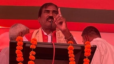 BJP renominated Kedar Prasad Gupta as its candidate from Kurhani. (Social Media) BJP renominated Kedar Prasad Gupta as its candidate from Kurhani. (Social Media)
