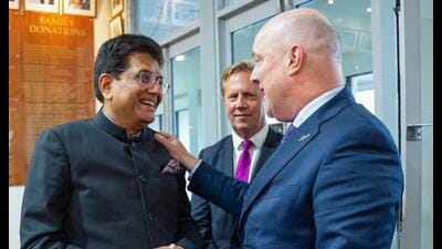 India must ensure favourable terms in the bilateral trade agreements it is negotiating. (chrisluxonmp X/ANI) India must ensure favourable terms in the bilateral trade agreements it is negotiating. (chrisluxonmp X/ANI)