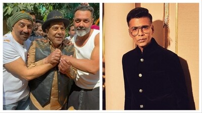Karan Johar has urged photographers to leave Dharmendra and his family alone. Karan Johar has urged photographers to leave Dharmendra and his family alone.