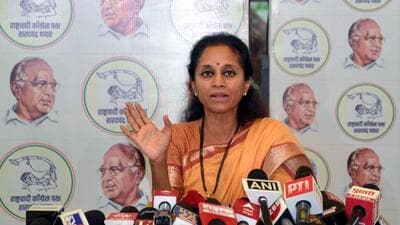 Nationalist Congress Party (Sharadchandra Pawar) MP Supriya Sule and Congress leader Vijay Wadettiwar criticised the BJP’s decision, saying the ruling party was “trying to legitimise criminals” by giving political space to those facing serious charges. (ANI)