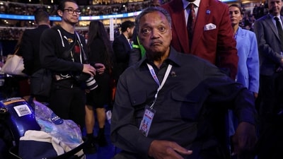 Jesse Jackson, 84, started off as a protégé of Martin Luther King Jr. (REUTERS)