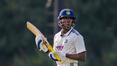 Sai Sudharsan yet to register his maiden Test century. (PTI)