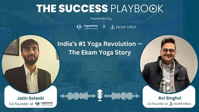 Avi Singhvi's Ekam Yoga transforms personal health struggles into a wellness movement, targeting 500 centres by 2030. Avi Singhvi's Ekam Yoga transforms personal health struggles into a wellness movement, targeting 500 centres by 2030.