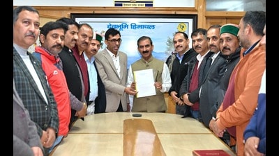 Sukhu informed that the state government has undertaken comprehensive reforms in the education sector. (HT Photo) Sukhu informed that the state government has undertaken comprehensive reforms in the education sector. (HT Photo)