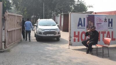 The Al-Falah University campus in Faridabad. (Parveen Kumar/ HT Photo)