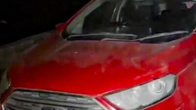The car was seized from Khandawali in Faridabad. (PTI) The car was seized from Khandawali in Faridabad. (PTI)