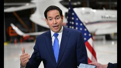 US Secretary of State Marco Rubio. (AP) US Secretary of State Marco Rubio. (AP)