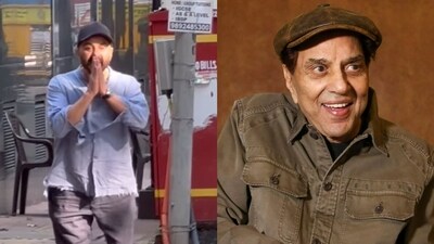 Sunny Deol and Dharmendra Sunny Deol and Dharmendra