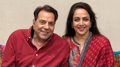 Dharmendra and Hema Malini Dharmendra and Hema Malini