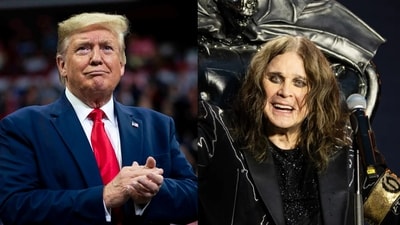 Donald Trump left a voice mail for the Osbourne family after Ozzy's death Donald Trump left a voice mail for the Osbourne family after Ozzy's death