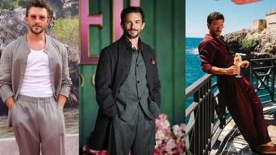 All eyes on Jonathan Bailey. All eyes on Jonathan Bailey.