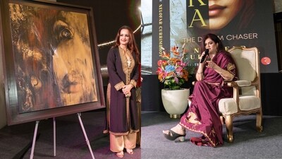 Laila Khan Furniturewalla and Nelofar Currimbhoy (Photos: Raajessh Kashyap / HT)