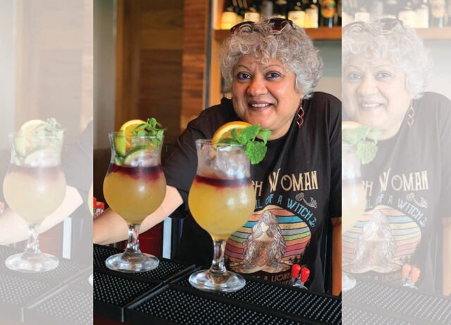 Basu says a fun cocktail involves a mix of research, intuition and imagination. Basu says a fun cocktail involves a mix of research, intuition and imagination.